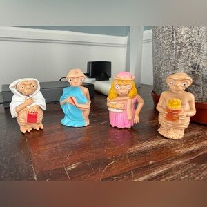 Vintage ET Figurine Set - 1982